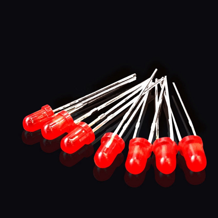 F3直插 紅發(fā)紅光