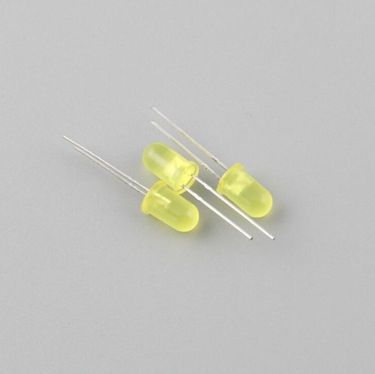 F5直插 黃發(fā)黃光