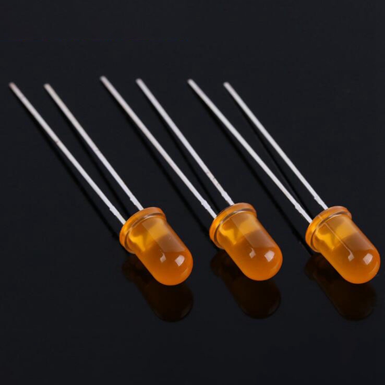 F5直插 橙發(fā)橙光
